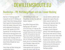 Tablet Screenshot of dewillemsroute.eu